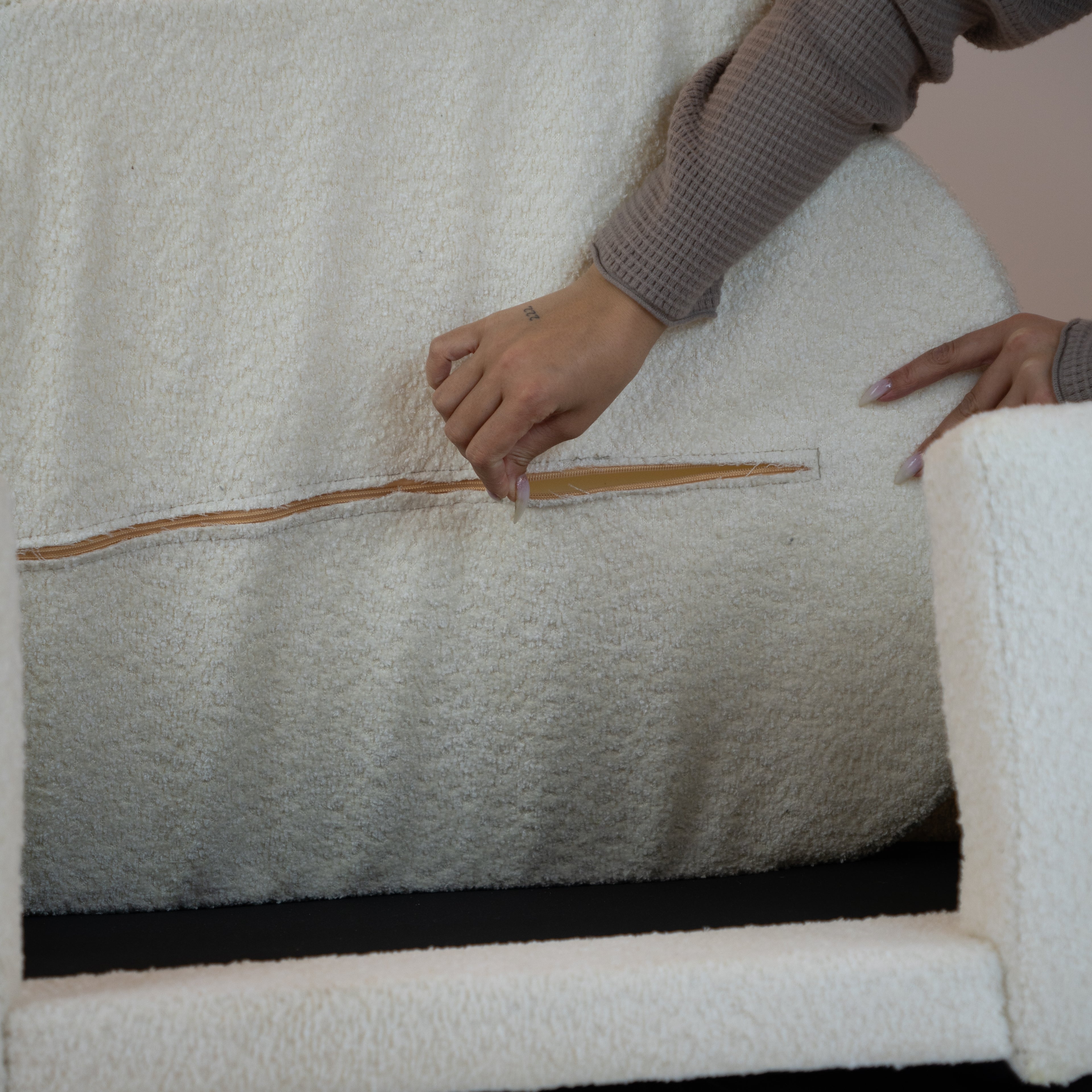 Luxury bed for dog - Boucle